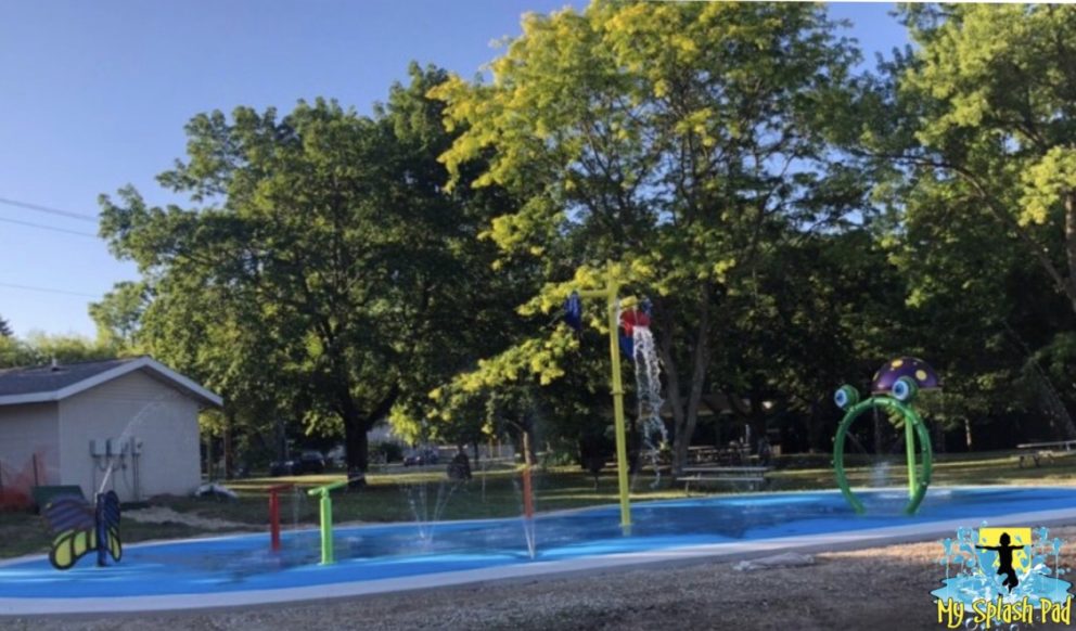 My Splash Pad Lawton Michigan Aquatic Play Area