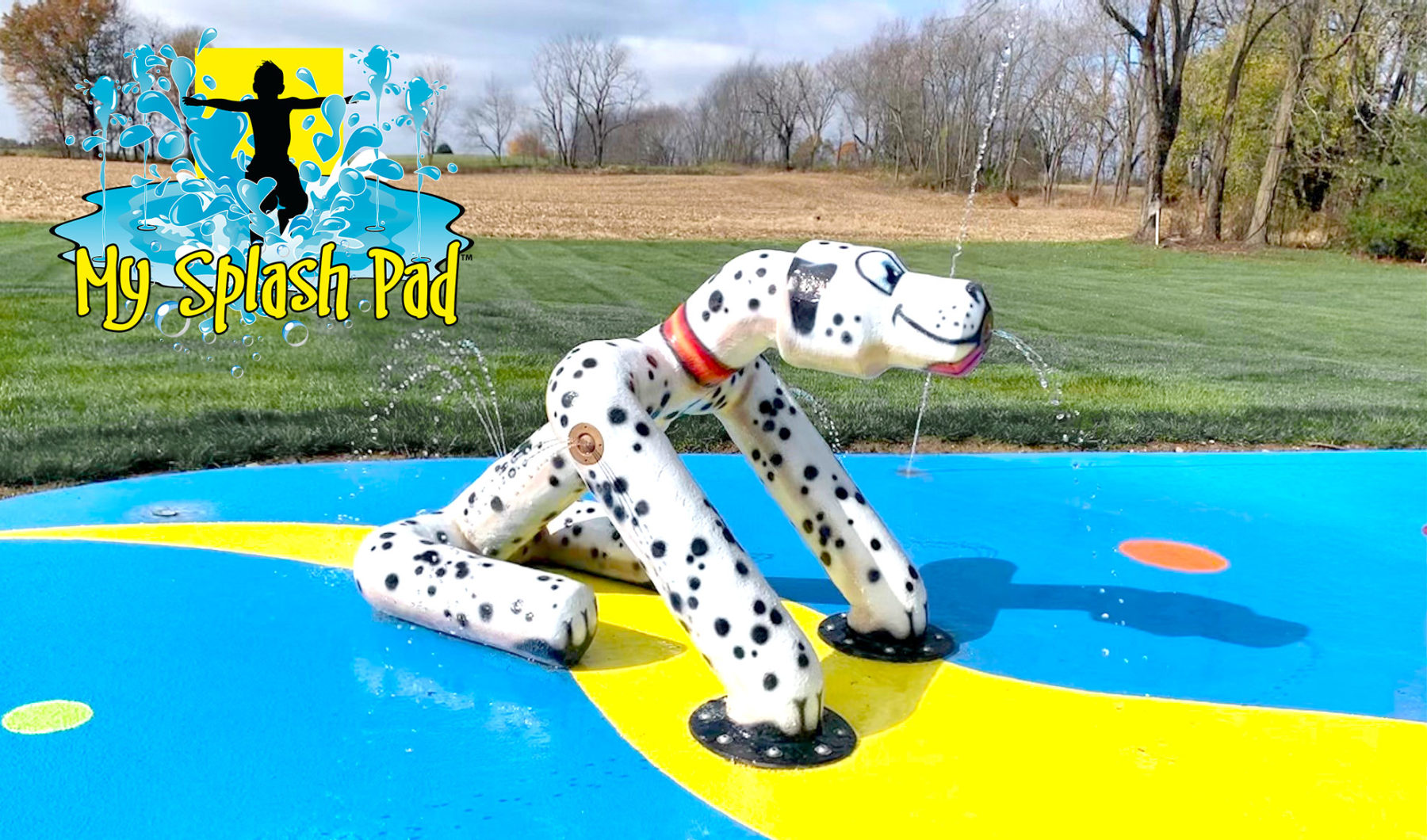 my splash pad sitting dog water play features Commercial Splash Pad Installer & Manufacturer