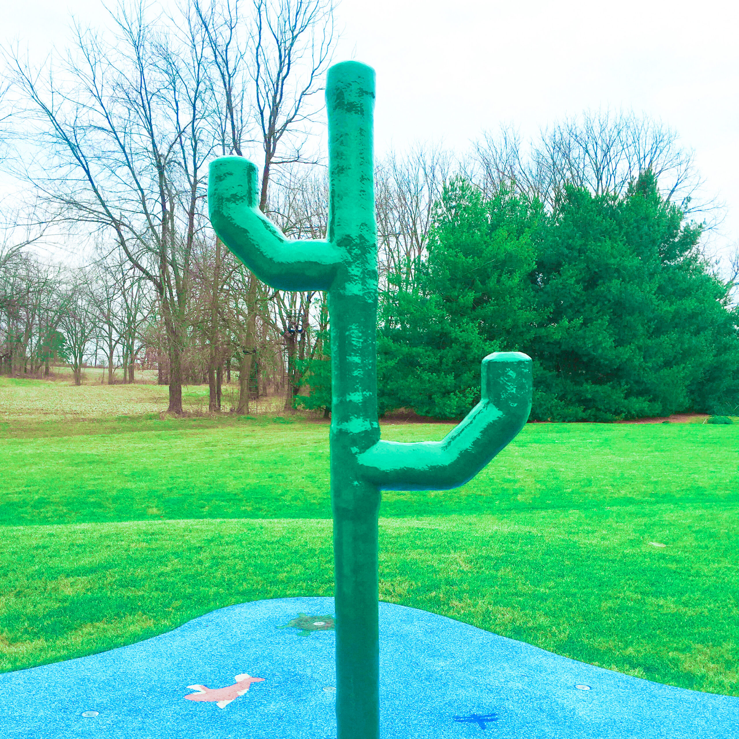 My Splash Pad Cactus Water Play Features
