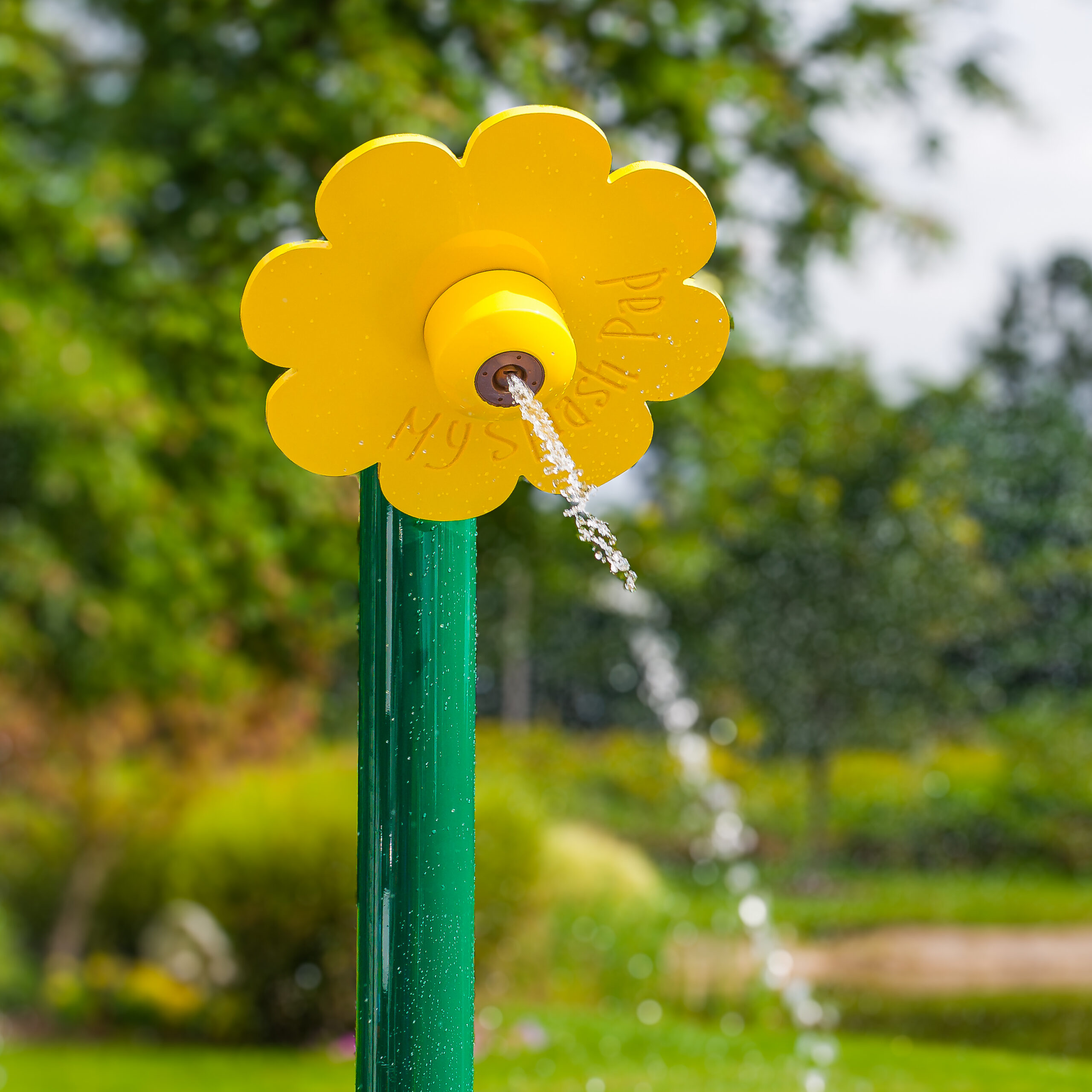 My Splash Pad Flower Shower Water Play Features