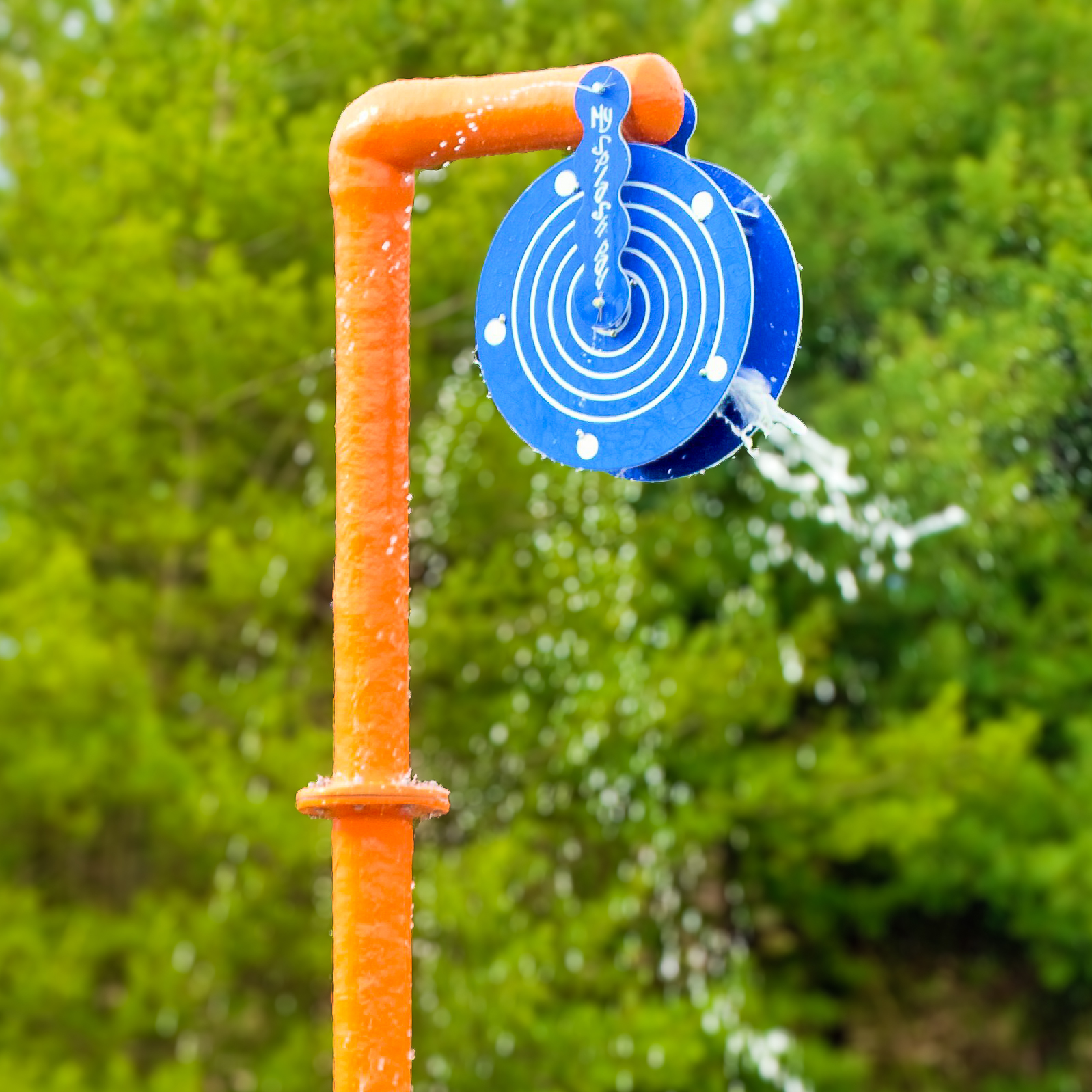 My Splash Pad Single Water Wheel Water Play Features