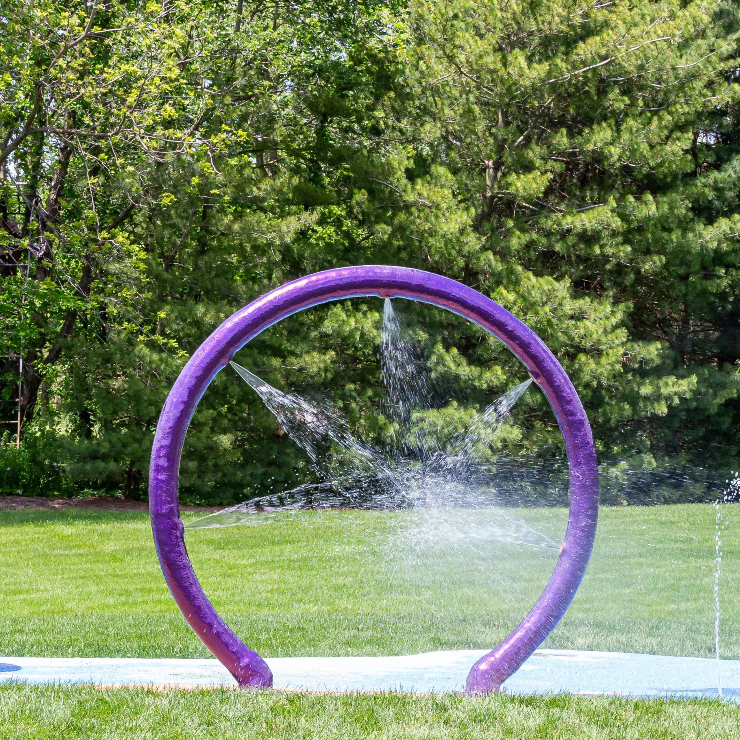 My Splash Pad Water Hoop Water Play Features