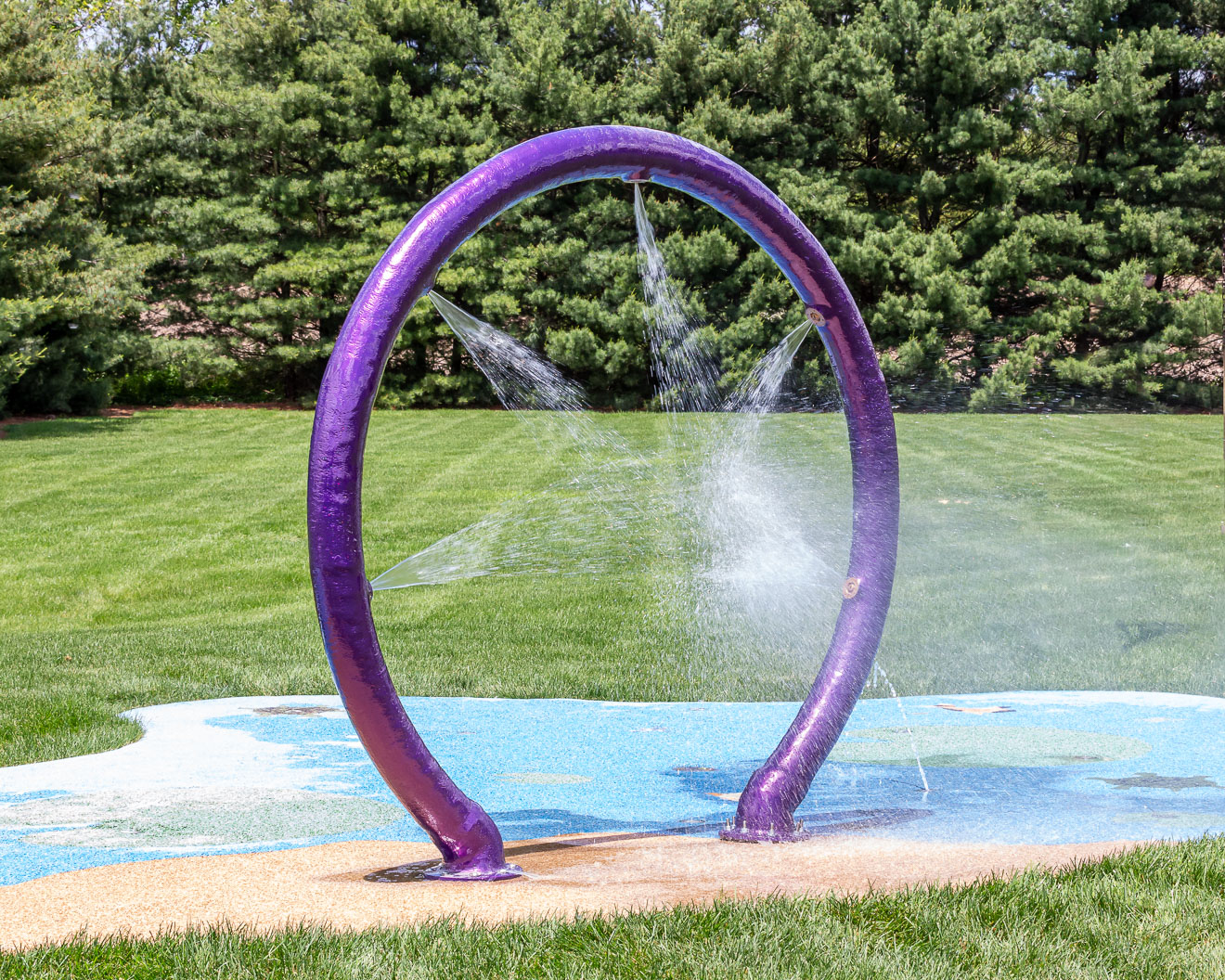 My Splash Pad Hoops & Arches Water Play Features