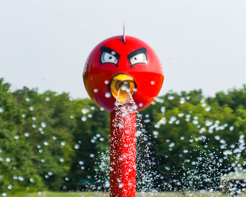 My Splash Pad Birdie Water Play Features