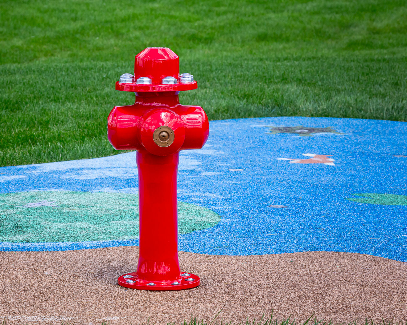 My Splash Pad Fire Hydrant Water Play Features