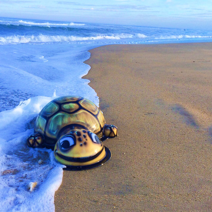 My Splash Pad Turtle Water Play Features