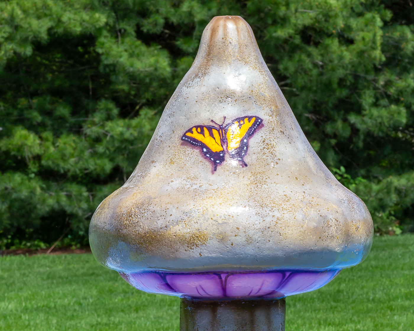 My Splash Pad Artistic Mushroom Water Play Features