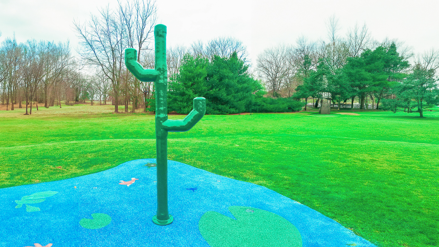 My Splash Pad Cactus Water Play Features