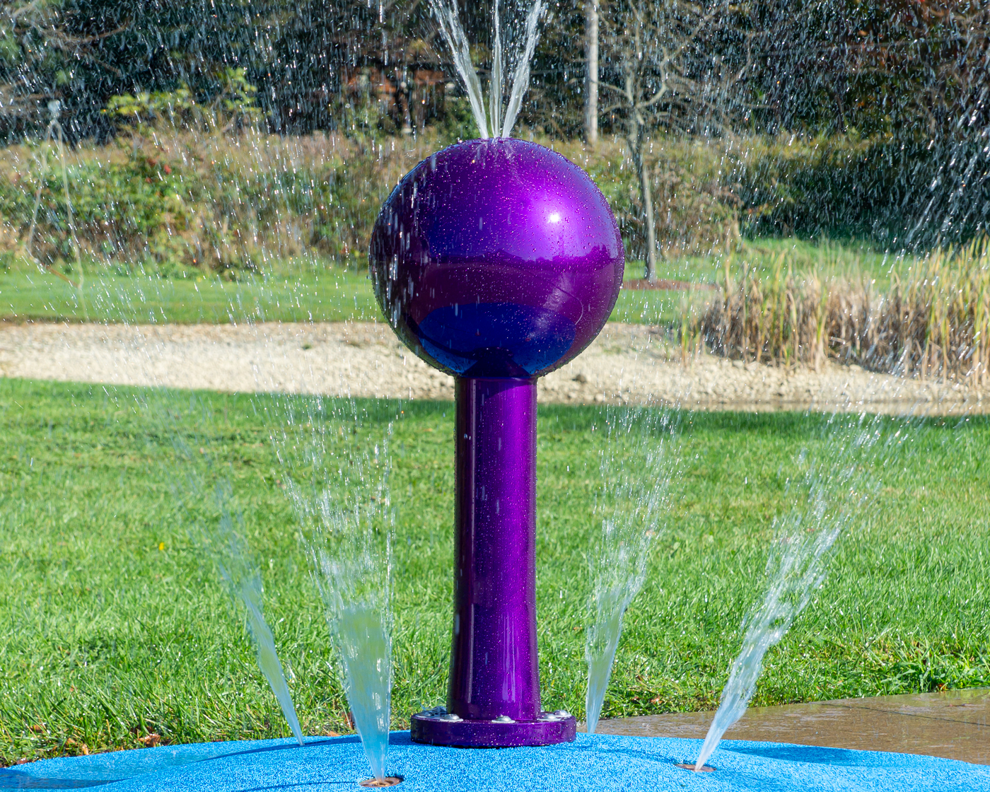 My Splash Pad Lollipop Water Play Features