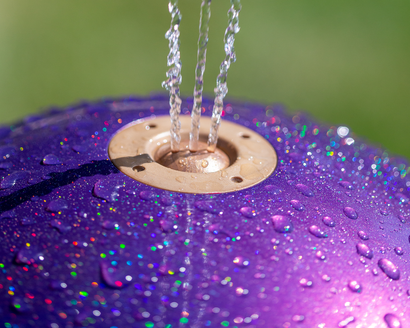 My Splash Pad Lollipop Water Play Features