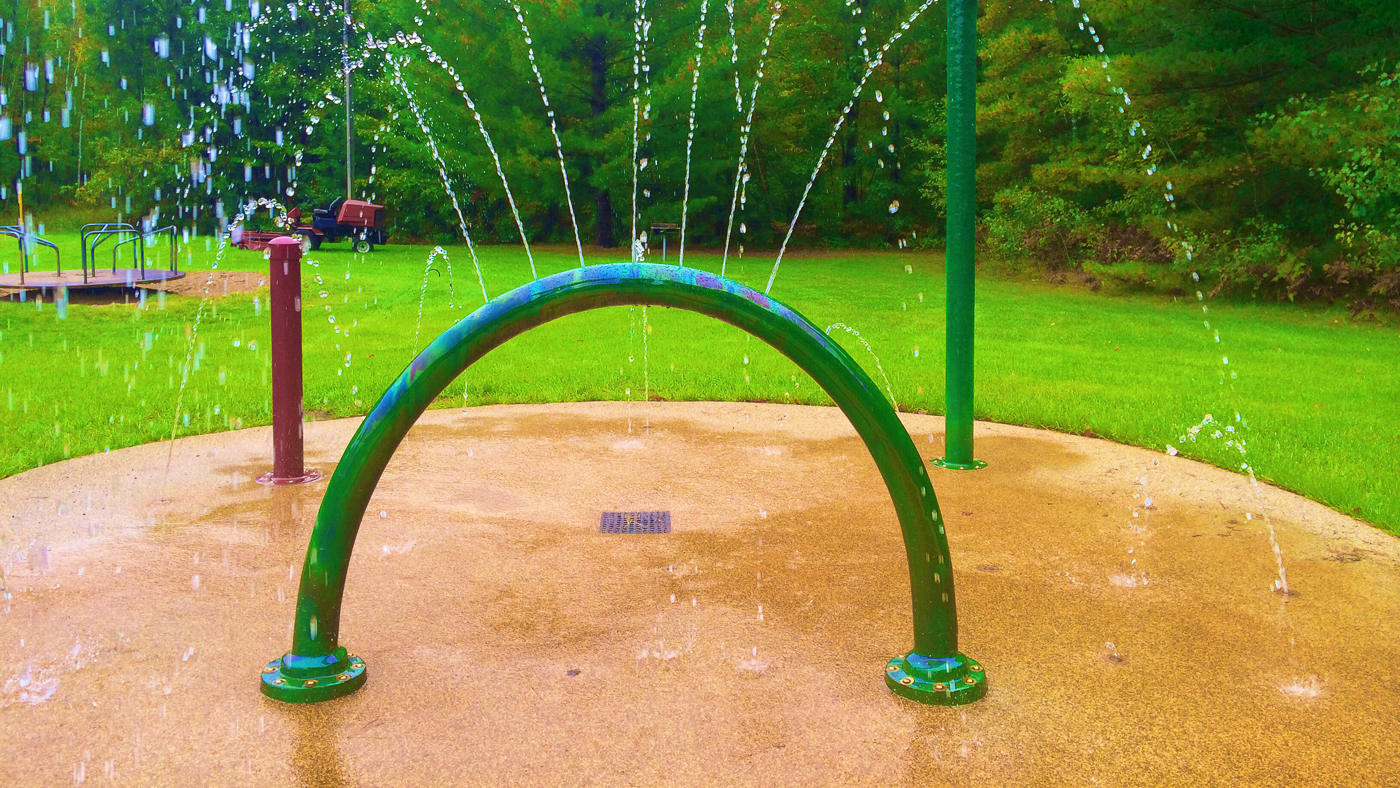 My Splash Pad Small Arch Water Play Features