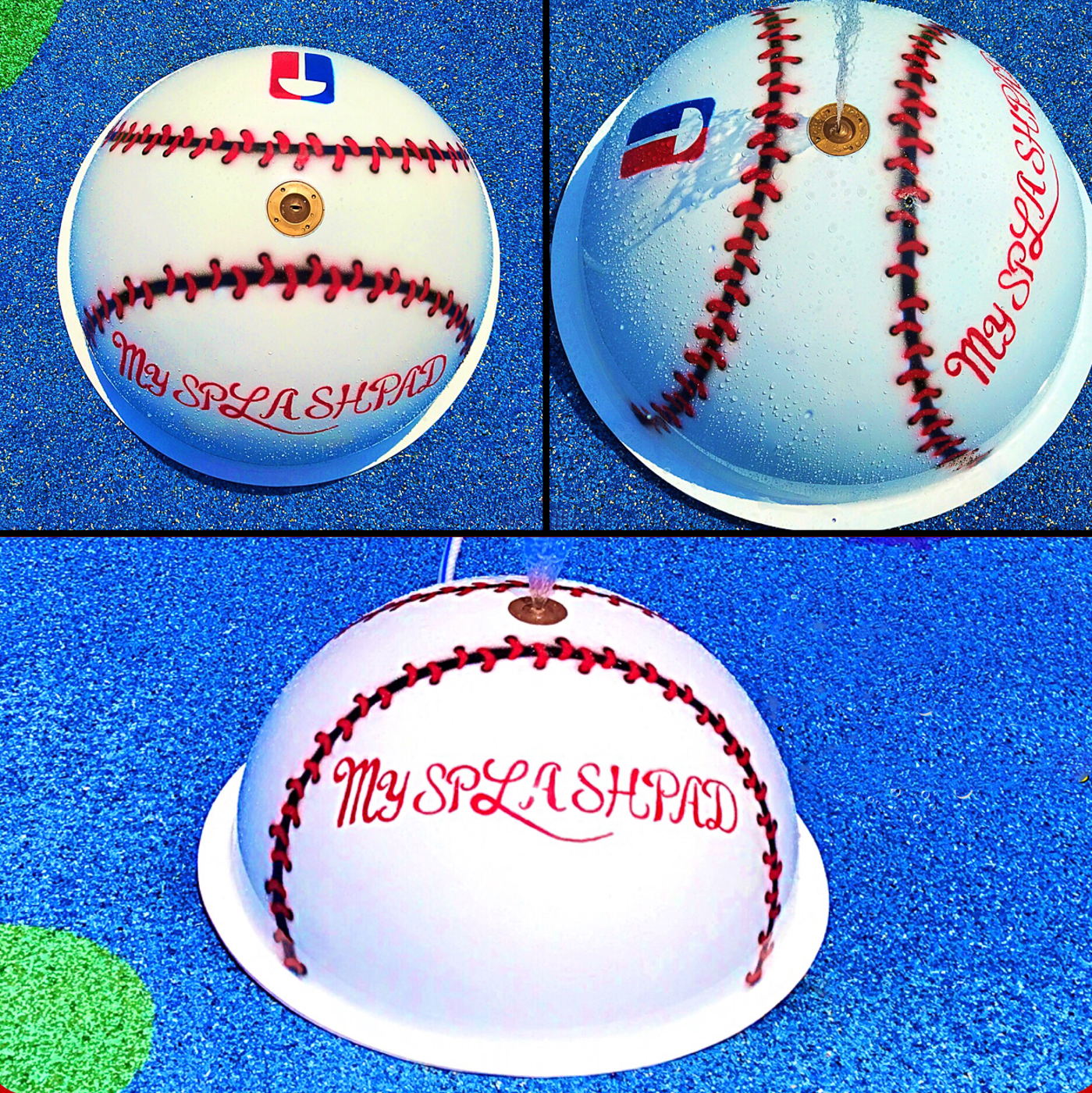 My Splash Pad Spray Bump Water Play Features