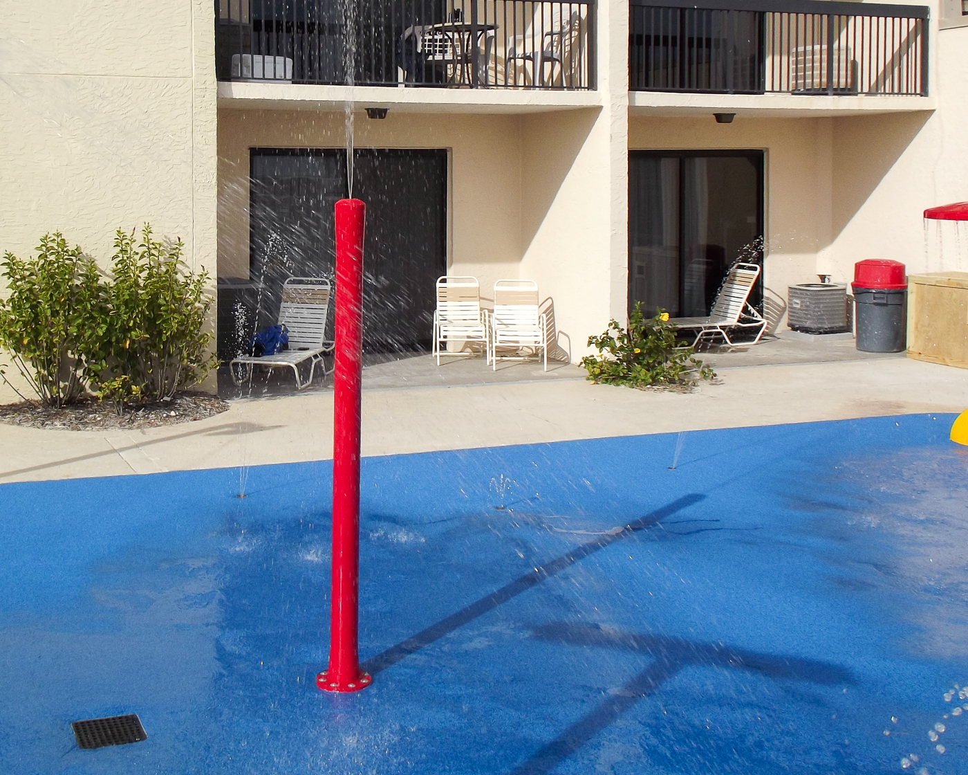 My Splash Pad Tall Rain Stick Water Play Features
