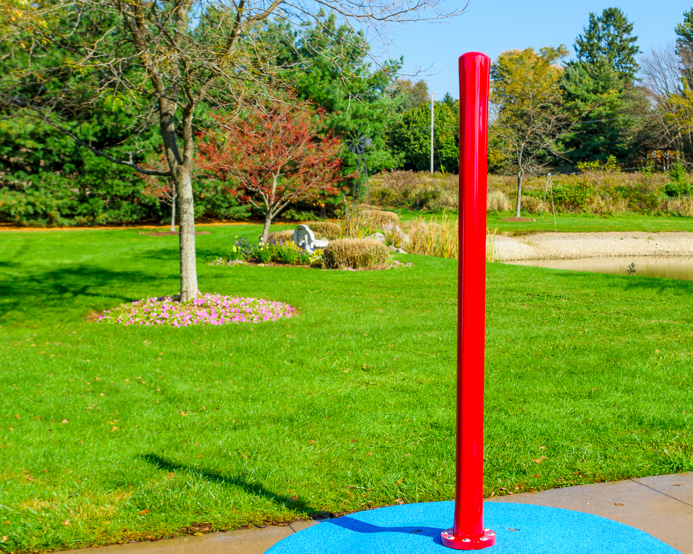 My Splash Pad Tall Rain Stick Water Play Features