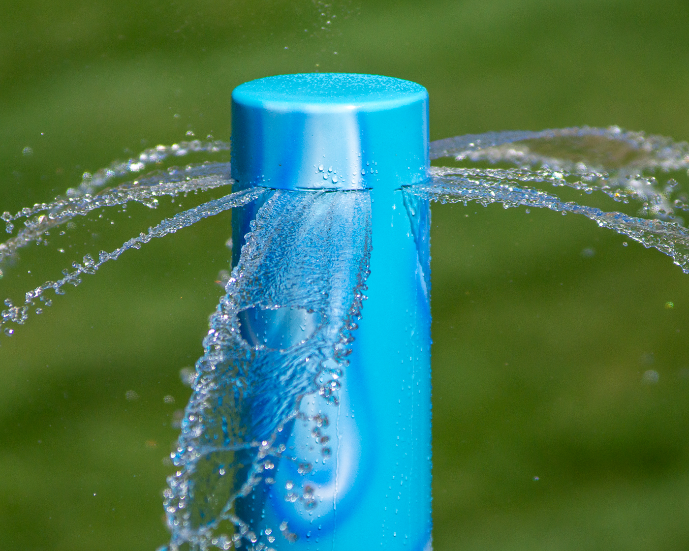 My Splash Pad Water Palm Tree Water Play Features