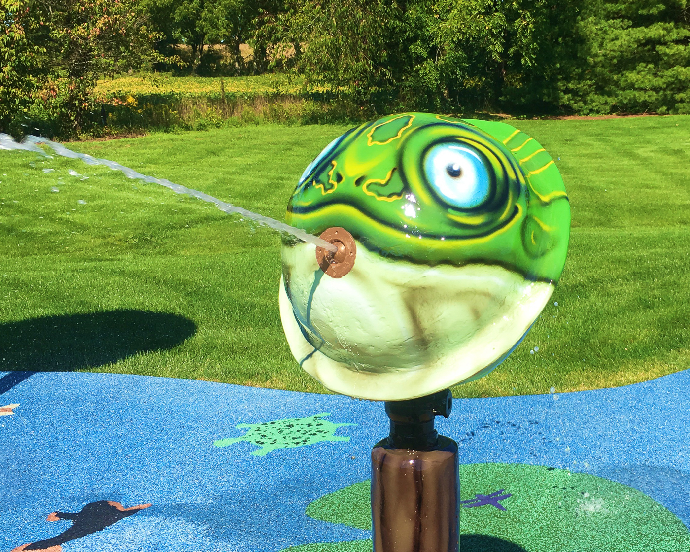 My Splash Pad Single-Axis Water Cannon Water Play Features